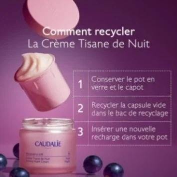 CAUDALIE RESVERATROL-LIFT CRÈME TISANE DE NUIT 50ML