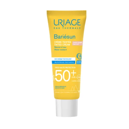 URIAGE BARIESUN CREME SOLAIRE TEINTEE CLAIRE SPF50+ 50ML
