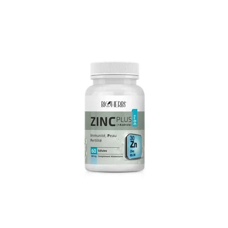 ZINC PLUS ACÉROLA 30MG