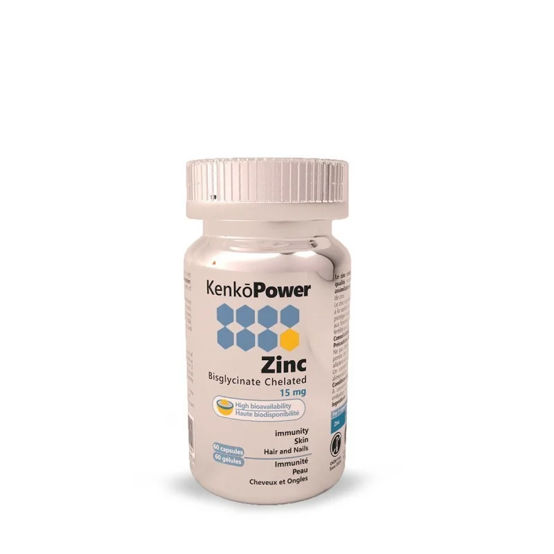 KENKO POWER ZINC 60 GELULES