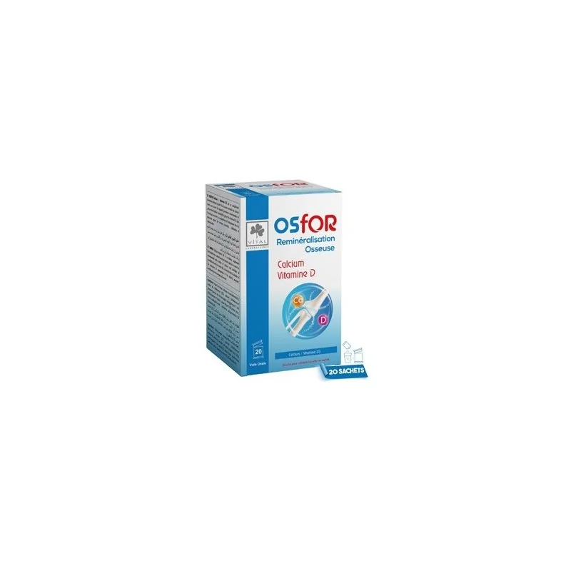 VITAL OSFOR CALCIUM VITAMINE D3 20 SACHETS