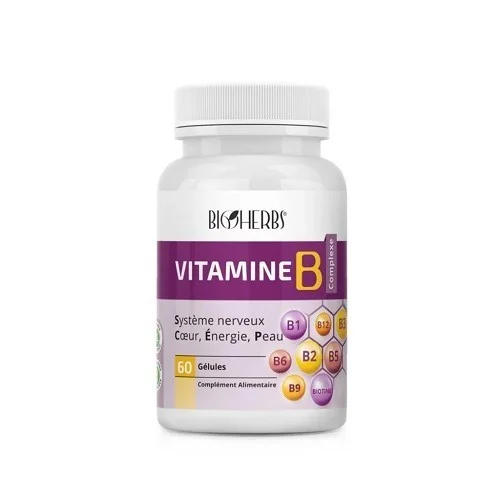 VITAMINE B COMPLEXE 60 GÉLULES