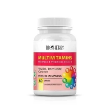 MULTIVITAMINS 60 GÉLULES