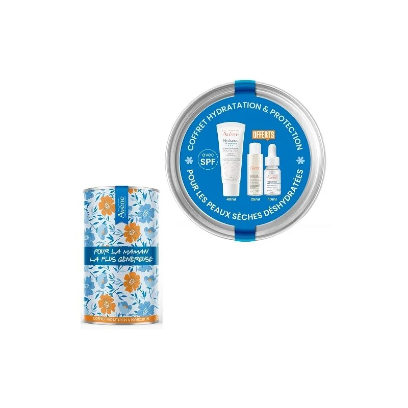 AVÈNE COFFRET HYDRATATION & PROTECTION PEAUX SÈCHES ET DÉSHYDRATÉES