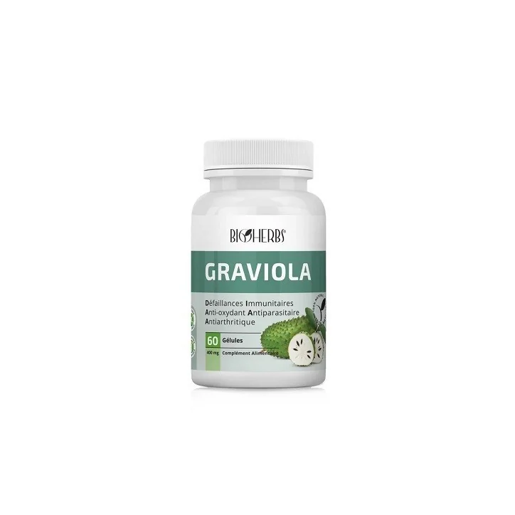 GRAVIOLA 400 MG 60 GÉLULES