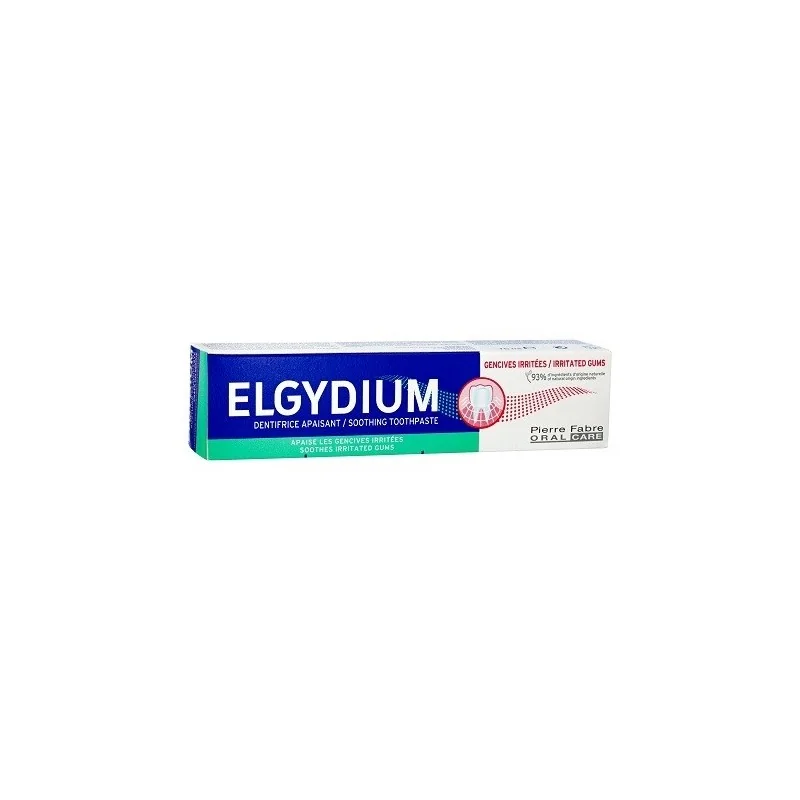 Elgydium Dentifrice Apaisant Gencives Irritées