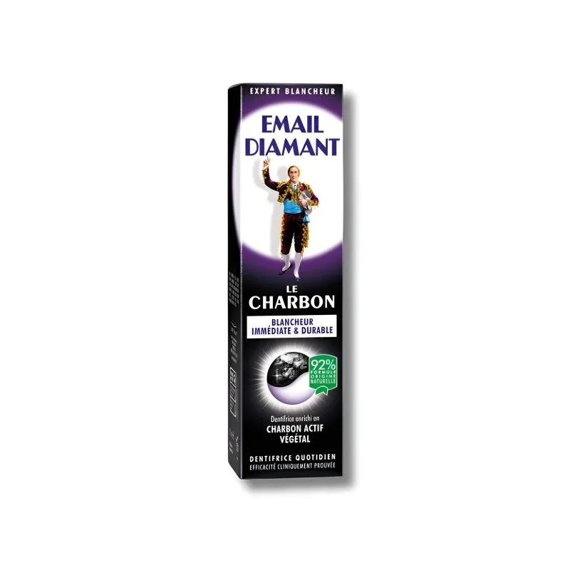 EMAIL DIAMANT DENTIFRICE CHARBON BLANCHEUR 75ML