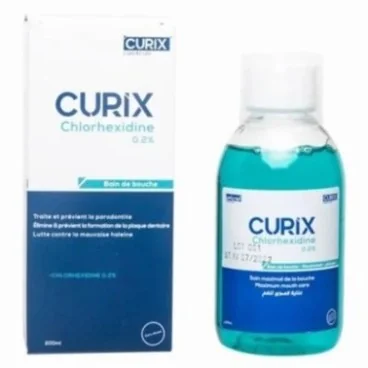 CURIX BAIN DE BOUCHE CHLORHEXIDINE 0.2% 200ML