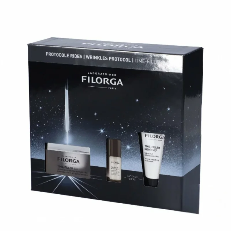 FILORGA TIME FILLER 5XP COFFRET PROTOCOLE RIDES