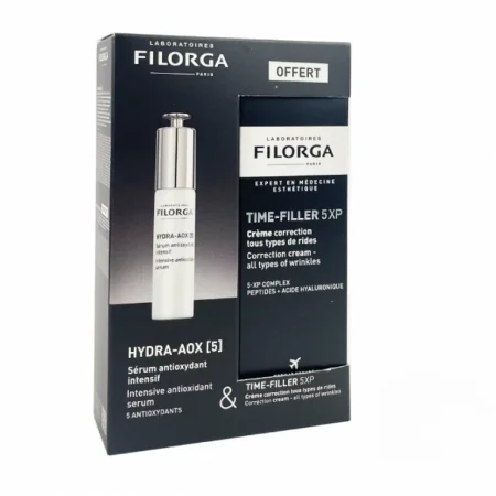 FILORGA COFFRET HYDRA AOX [5] + TIME FILLER 5XP CREME 30ML OFFERTE