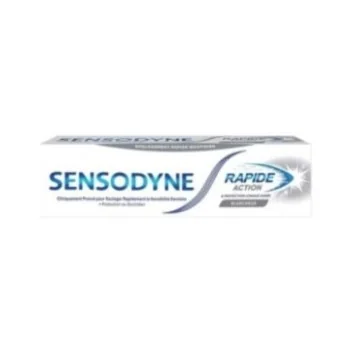 SENSODYNE DENTIFRICE RAPIDE ACTION BLANCHEUR 75ML