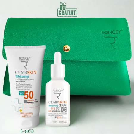 RONCEY CLAIRSKIN SERUM ECLAIRCISSANT ANTI TACHES 30ML+CLAIRSKIN CREME VISAGE SPF50 50ML (-30%)