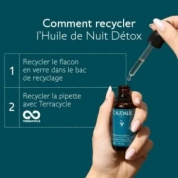 CAUDALIE HUILE DE NUIT DÉTOX BIO 30ML