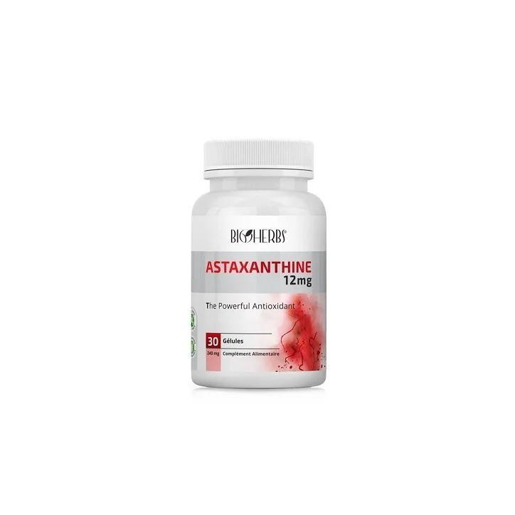 ASTAXANTHINE 12MG 60 GÉLULES