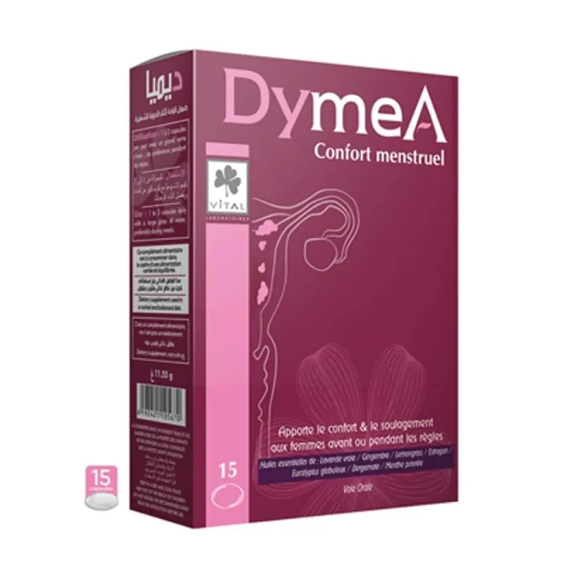 VITAL DYMEA CONFORT MENSTRUEL 15 GÉLULES