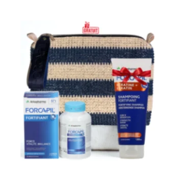 ARKOPHARMA FORCAPIL TROUSSE CHEVEUX ET ONGLES 180 GÉLULES + SHAMPOING FORTIFIANT 200 ML (OFFERT)