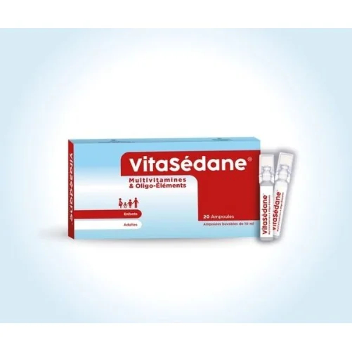 VITASEDANE - MULTIVITAMINE 20 AMPOULES