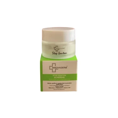 INNOVADERM STOP BOUTON ACNEBAK 15G