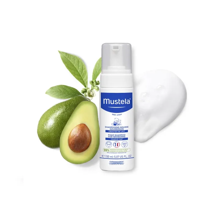 MUSTELA SHAMPOOING MOUSSE NOURRISSON 150ML