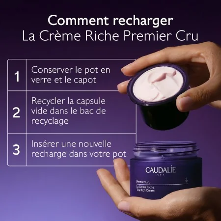 CAUDALIE PREMIER CRU LA CRÈME ANTI-ÂGE RECHARGE 50ML