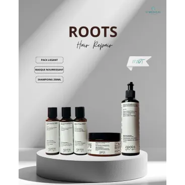ROOTS PACK CHEVEUX SOYEUX ( 3 PRODUITS )