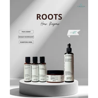 ROOTS PACK CHEVEUX SOYEUX ( 3 PRODUITS )