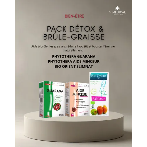 PACK  DÉTOX & BRÛLE-GRAISSE