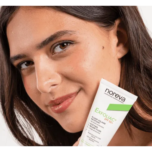 NOREVA EXFOLIAC ECRAN SOLAIRE SPF50+
