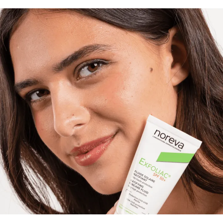 NOREVA EXFOLIAC ECRAN SOLAIRE SPF50+