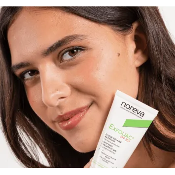 NOREVA EXFOLIAC ECRAN SOLAIRE SPF50+