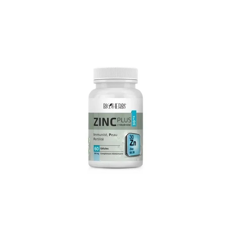 ZINC PLUS ACÉROLA 30MG