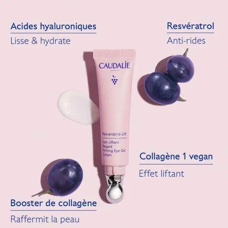 CAUDALIE RESVERATROL LIFT SOIN LIFTANT REGARD 15ML