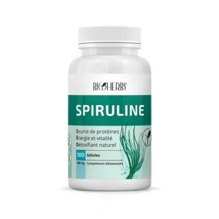 SPIRULINE 400MG 100 GÉLULES