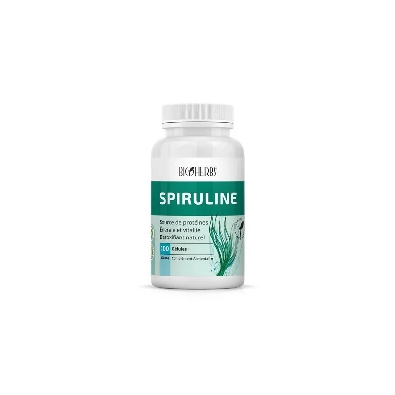 SPIRULINE 400MG 100 GÉLULES