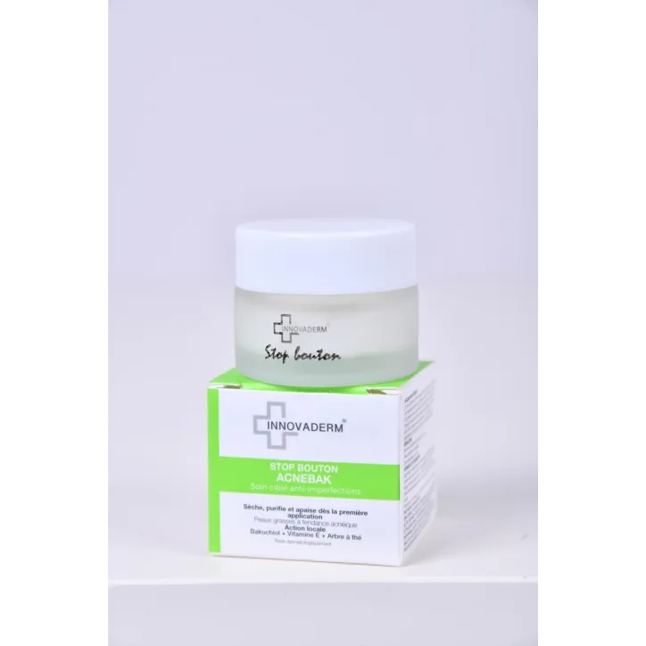 INNOVADERM STOP BOUTON ACNEBAK 15G