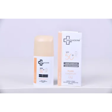 INNOVADERM - FOND DE TEINT MINERAL SPF50+ 02 SAND SPF50+
