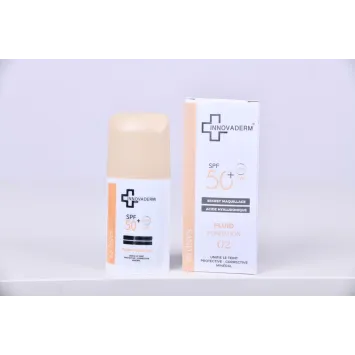 INNOVADERM - FOND DE TEINT MINERAL SPF50+ 02 SAND SPF50+
