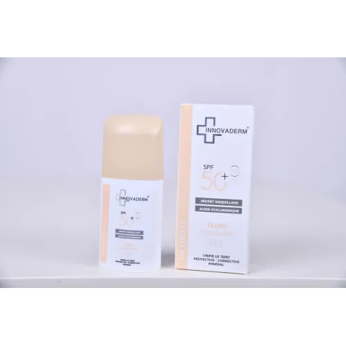 INNOVADERM Fond de Teint Minéral ivory SPF50+