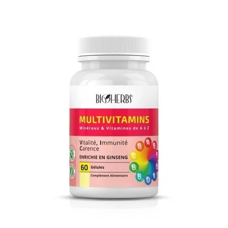 MULTIVITAMINS 60 GÉLULES
