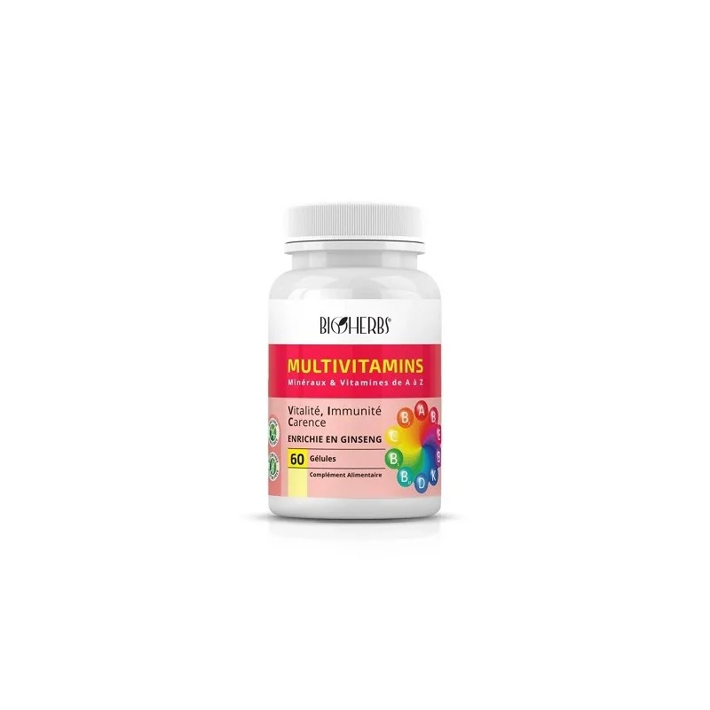 MULTIVITAMINS 60 GÉLULES