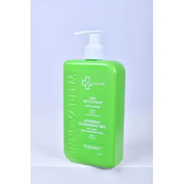 INNOVADERM - GEL NETTOYANT PEAU GRASSE 380ML