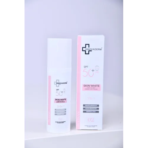 INNOVADERM SKIN WHITE - FOND DE TEINT MINERAL ANTI TACHES 02 SAND
