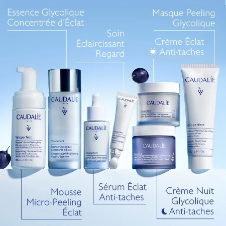 CAUDALIE VINOPERFECT MOUSSE MICRO-PEELING ÉCLAT 100ML