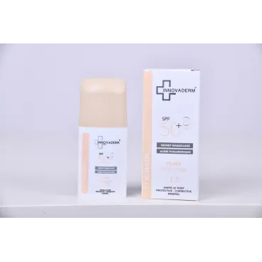 INNOVADERM - FOND DE TEINT FLUID MINÉRAL MEDIUM 1.5 SPF50+
