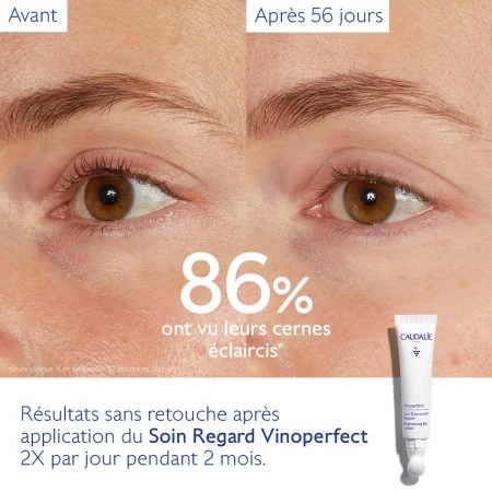 CAUDALIE VINOPERFECT SOIN ÉCLAIRCISSANT REGARD 15ML