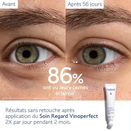 CAUDALIE VINOPERFECT SOIN ÉCLAIRCISSANT REGARD 15ML