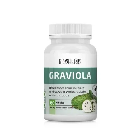 GRAVIOLA 400 MG 60 GÉLULES