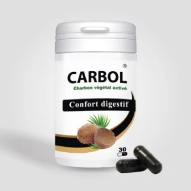 CARBOL CHARBON VÉGÉTAL 30 GÉLULES CARBOL CHARBON VÉGÉTAL 30 GÉLULES