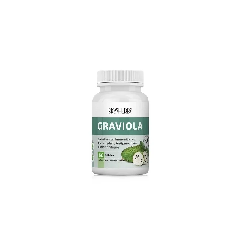 GRAVIOLA 400 MG 60 GÉLULES