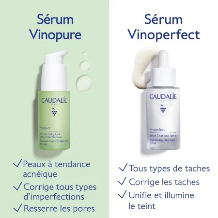 CAUDALIE VINOPURE SÉRUM SALICYLIQUE ANTI-IMPERFECTIONS 30ML